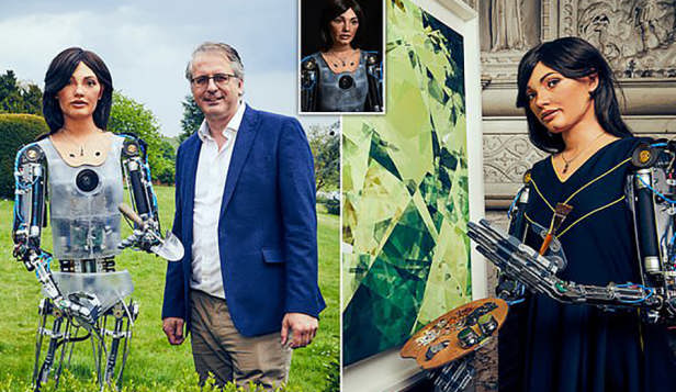 رباتِ هنرمند، پس از ۱۰ روز زندانی در مصر، آزاد شد