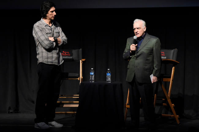 اسکورسیزی، آدام داریور را در جشنواره تلوراید غافلگیر کرد